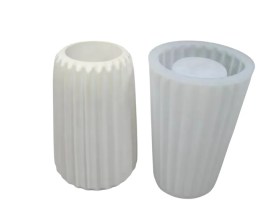 Molde silicona florero grande 